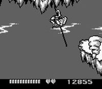 une photo d'Ã©cran de Battletoads sur Nintendo Game Boy